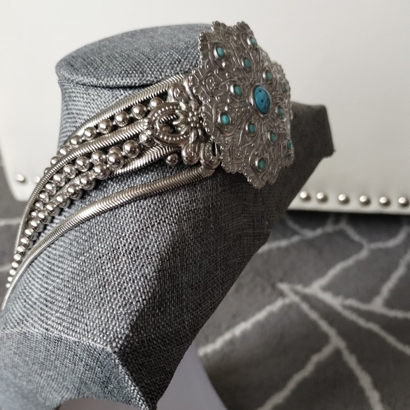 Multi Strand Tiered Necklace - Picture 4 of 16